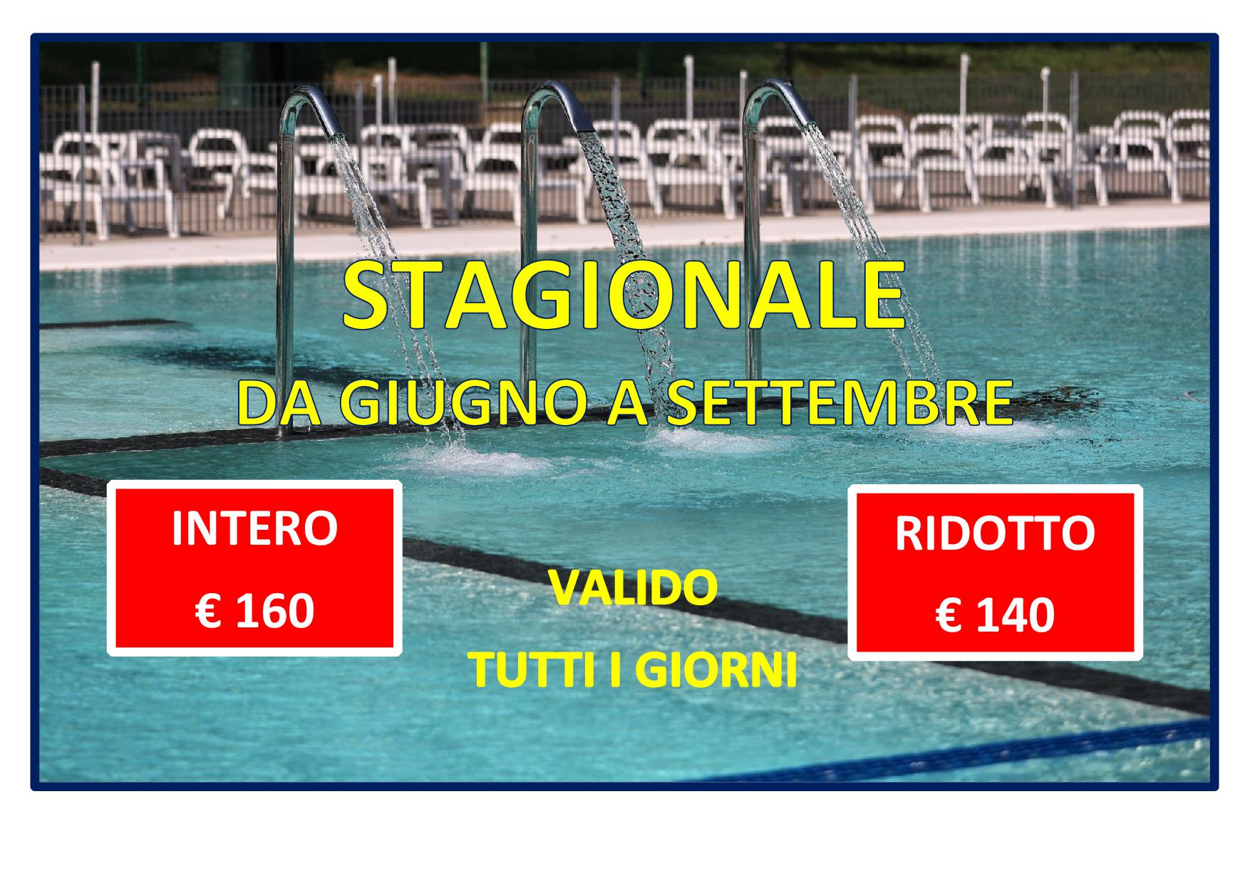 ABBONAMENTO STAGIONALE