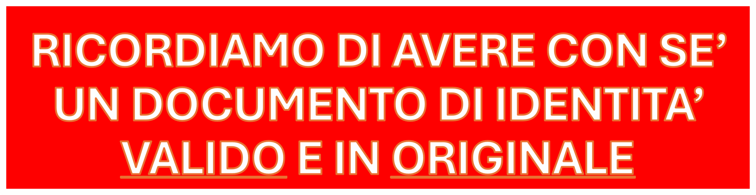 DOCUMENTO DI INDENTITA'